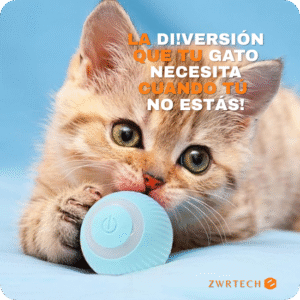 🟠BOLA INTERACTIVA PARA GATOS ORIGINAL🐱 + ENVIO GRATIS