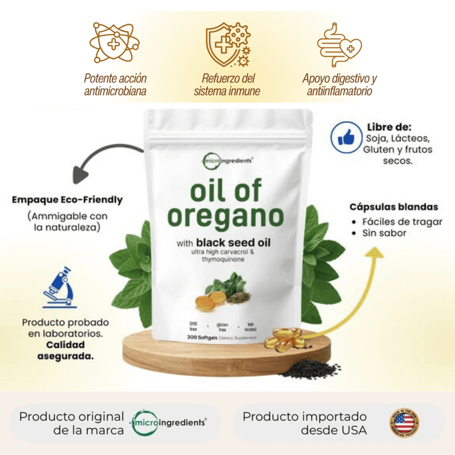 CAPSULAS DE ACEITE DE OREGANO CON SEMILLAS NEGRAS + ENVIO GRATIS - Image 14
