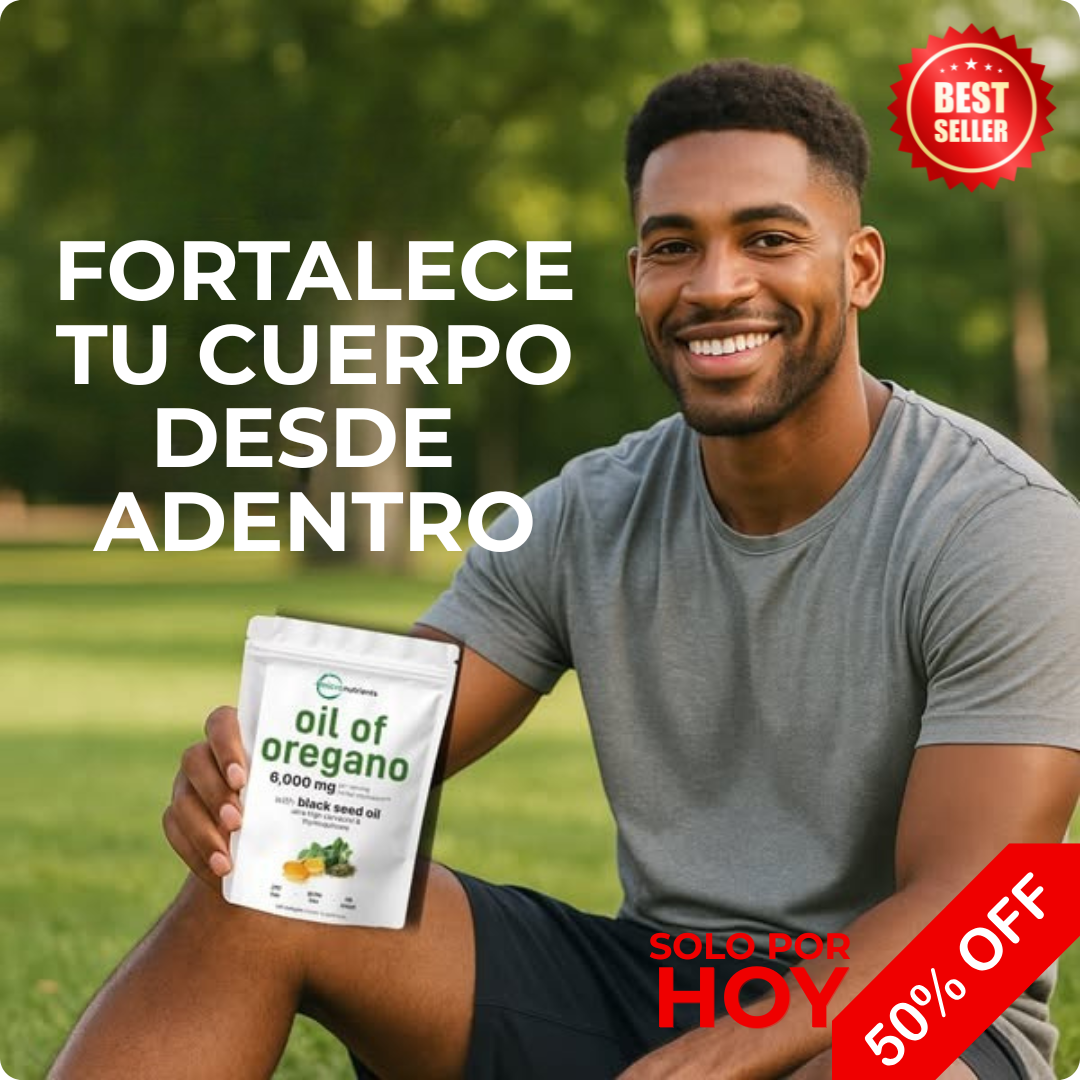 CAPSULAS DE ACEITE DE OREGANO CON SEMILLAS NEGRAS + ENVIO GRATIS - Image 7