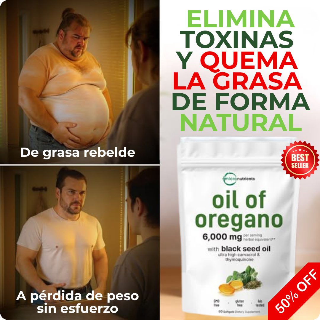 CAPSULAS DE ACEITE DE OREGANO CON SEMILLAS NEGRAS + ENVIO GRATIS - Image 5