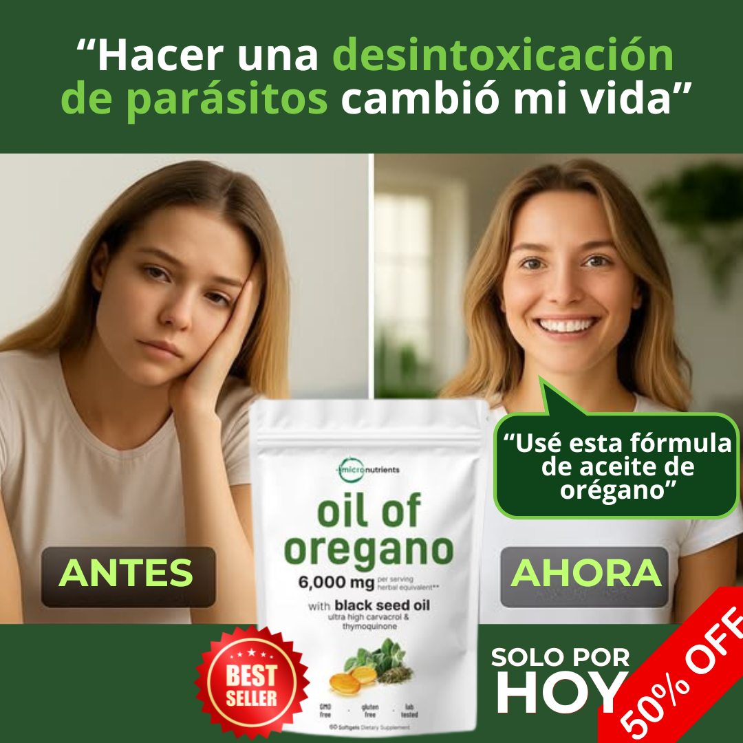 CAPSULAS DE ACEITE DE OREGANO CON SEMILLAS NEGRAS + ENVIO GRATIS - Image 9