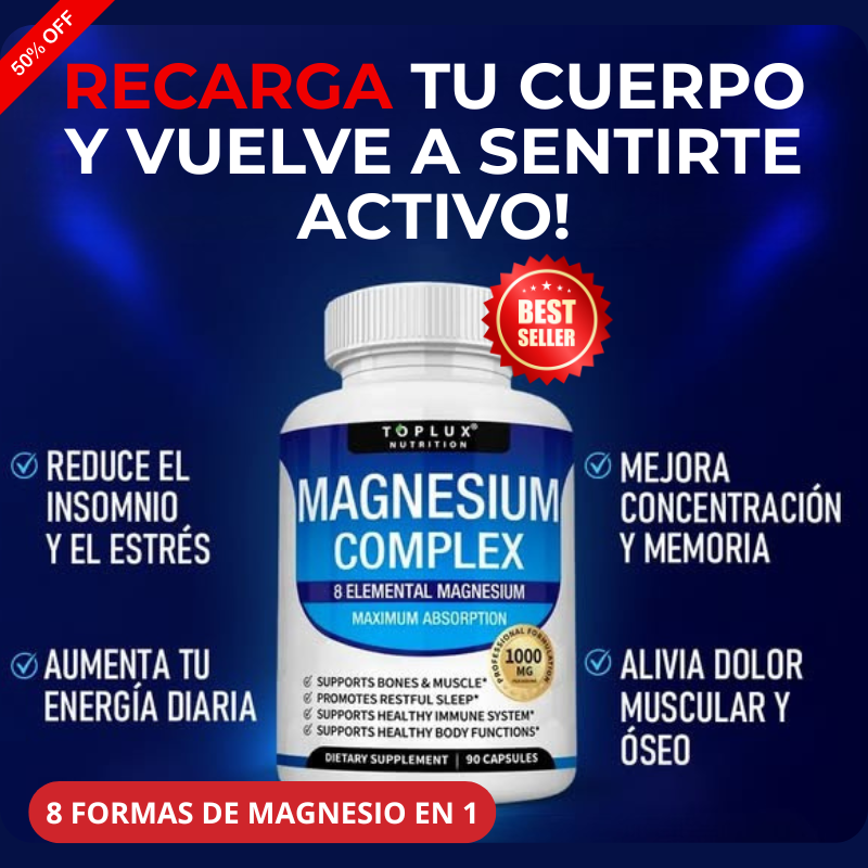 MAGNESIUM COMPLEX 8 EN 1 + ENVIO GRATIS - Image 3