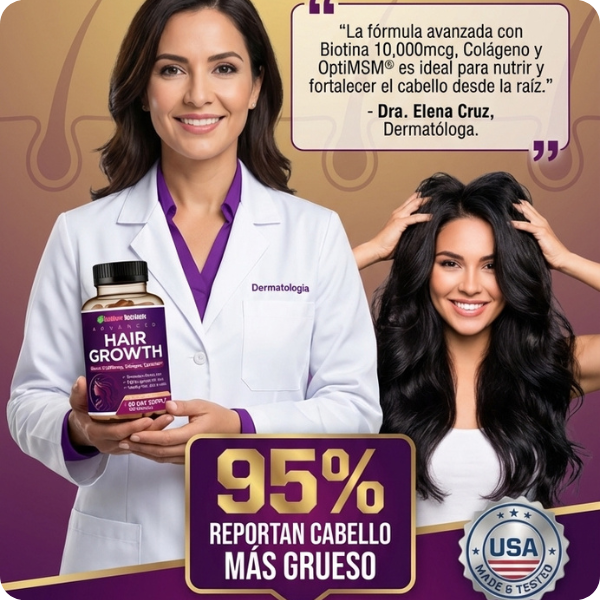 HAIR GROWTH ADVANCED - Resultados visibles en pocas semanas! - Image 3