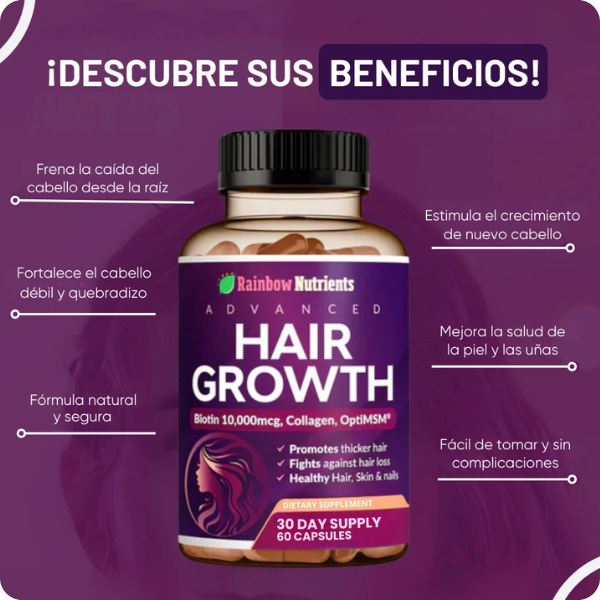 HAIR GROWTH ADVANCED - Resultados visibles en pocas semanas! - Image 8